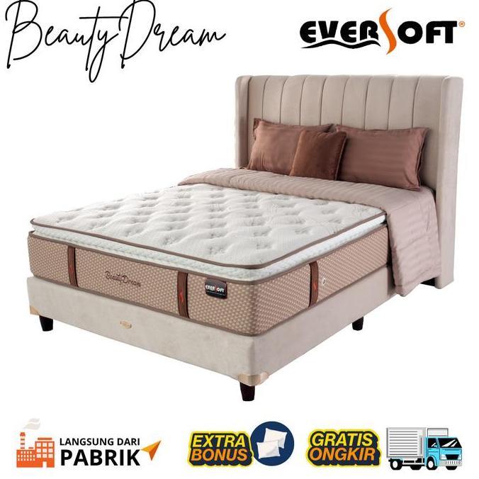 Terlaris Kasur Springbed Eversoft Beauty Dream Pillow Top Kualitas Hotel Bintang 5 Matras