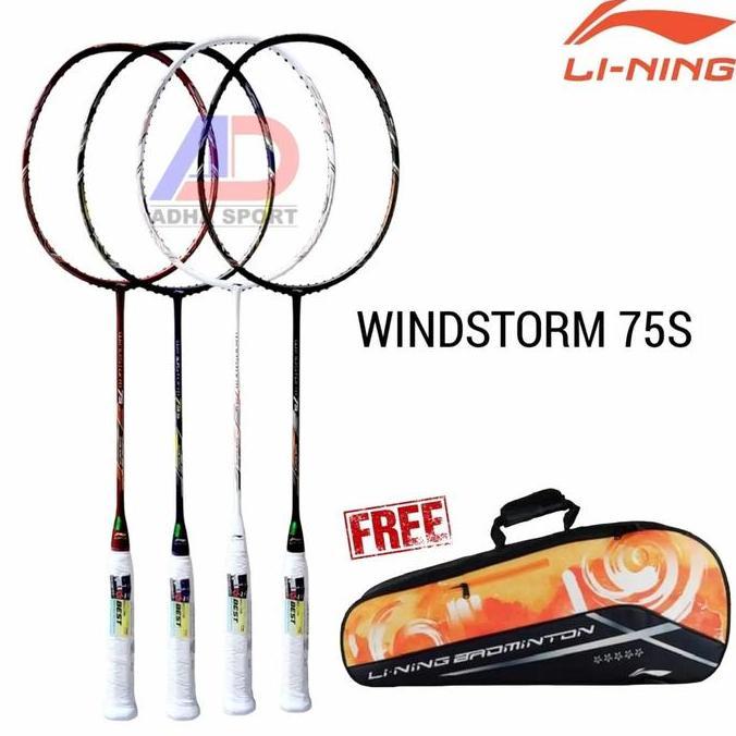 Lining Badminton Windstorm 75S / 75-S Original Bulutangkis