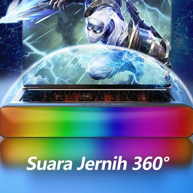 pablo.ntoo - jovitech s19 bluetooth rgb led soundbar speaker komputer tv multifungsi