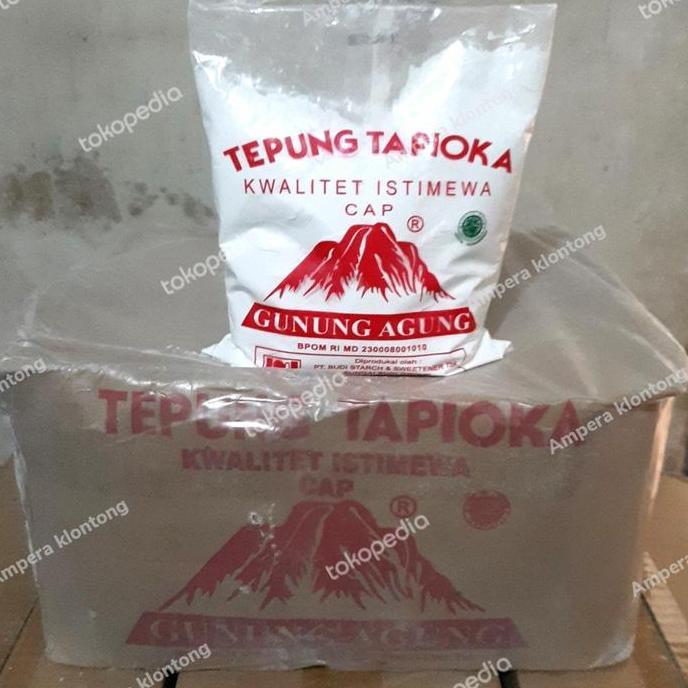 Promo Tepung Sagu Tapioka Gunung Agung 1 Dus
