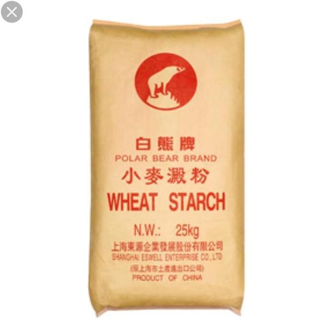 Murah Polar Bear Wheat Starch Tang Mien Tepung Gandum 25 Kg