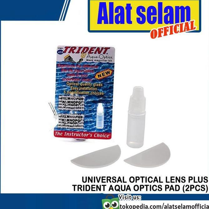 NEW Universal Optical Lens Trident Lensa Plus Scuba Diving Mask Aqua Optic