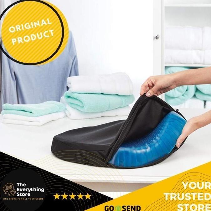 NEW SEAT MATE / BANTAL ALAS DUDUK SILIKON GEL PREMIUM EGG SITTER + SARUNG ORI