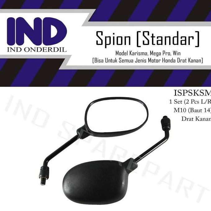 IND Onderdil Spion-Kaca Kiri-Kanan Standar-Standart Set Win/GL Pro-Max-100/Neotech