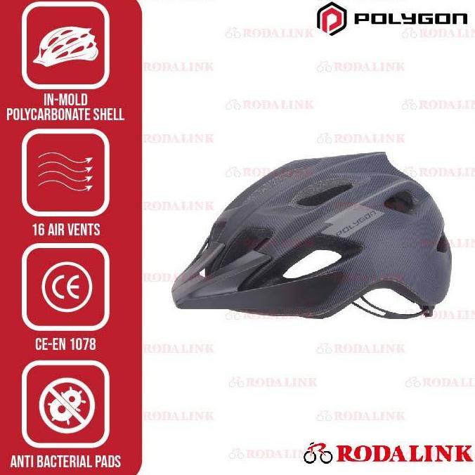 Polygon Helm Sepeda Gunung MTB Moxie