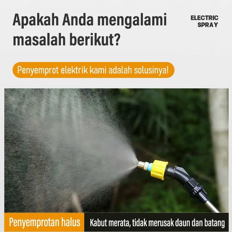 Semprotan Elektrik Sprayer Shoulder Type Sprayer Pertanian Semprotan Rumput Elektrik 5/8 Liter Sempr