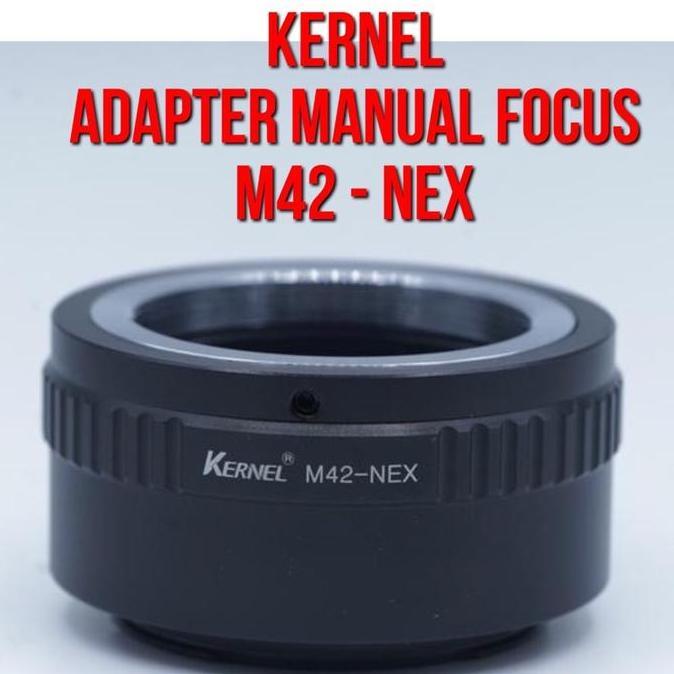 Kernel Lens Kamera Adapter - Lensa M42 to Body Camera Sony Nex | M42 to NEX | SKU 1.025.0157