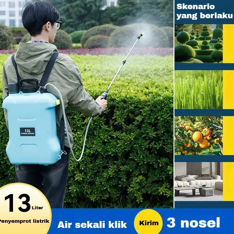 Reaim SPRAYER ELEKTRIK 13 LITER SNI Alat Semprot Tanaman Pertanian Alat Semprot Hama Otomatis