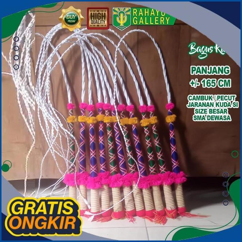 PECUT KUDA JARANAN CAMBUK KUDA LUMPING MAINAN CAMBUK KUDA KEPANG PE5 DSKN11