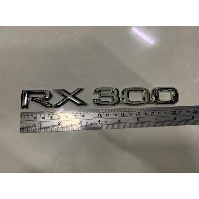 Emblem RX300 untuk bagasi Lexus Toyota Harrier