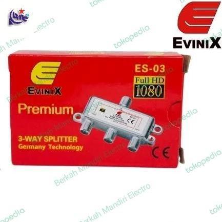 Splitter TV Digital 3 Way - Splitter TV 3 Way - Splitter Skyview 3 Way