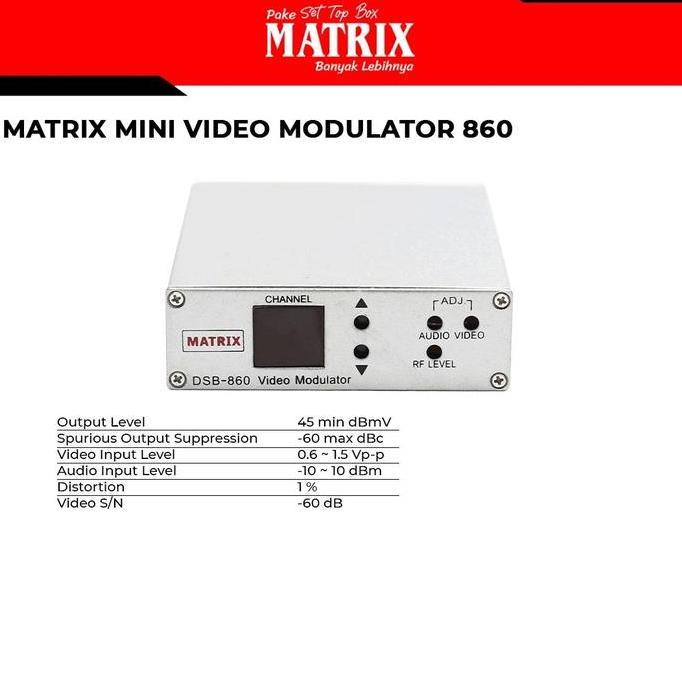 MATRIX MINI VIDEO MODULATOR