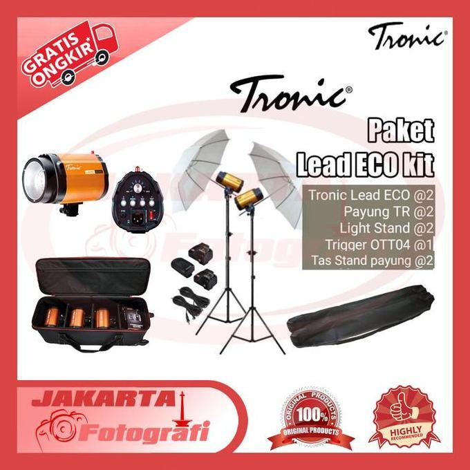 Paket Tronic Lead Eco Kit Studio Flash