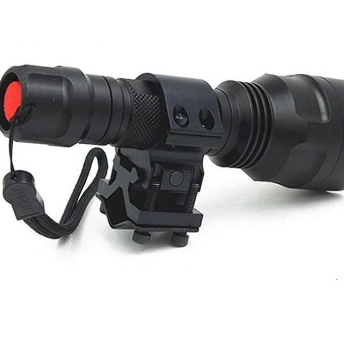 Diskon Tactical Mount Senter Universal Metal Rail Clip - Lh99