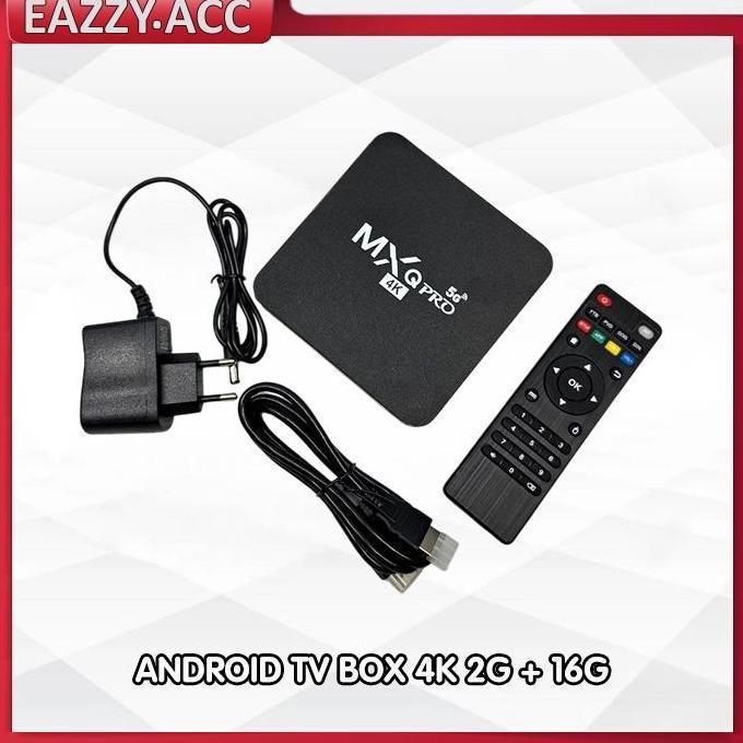 Android TV Box 4K MXQ PRO 5G Android 13 16GB/512GB