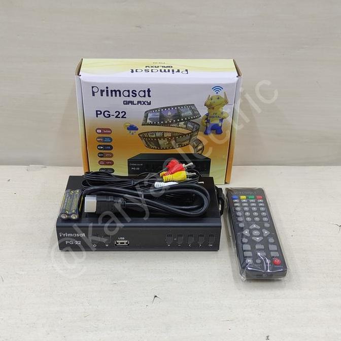 SET TOP BOX STB PRIMASAT PG-22 RECEIVER TV DIGITAL