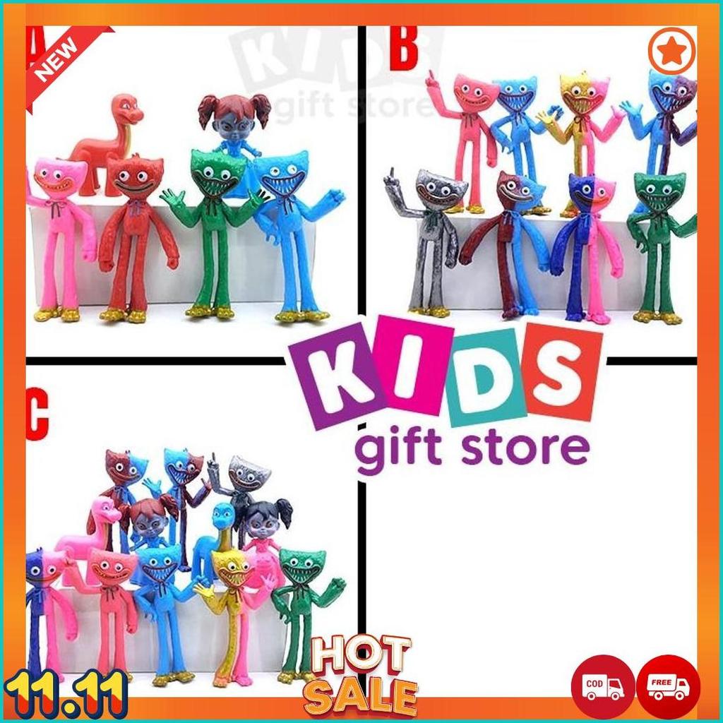 HUGGY WUGGY FIGURE SET - MAINAN FIGUR COD  [A3]