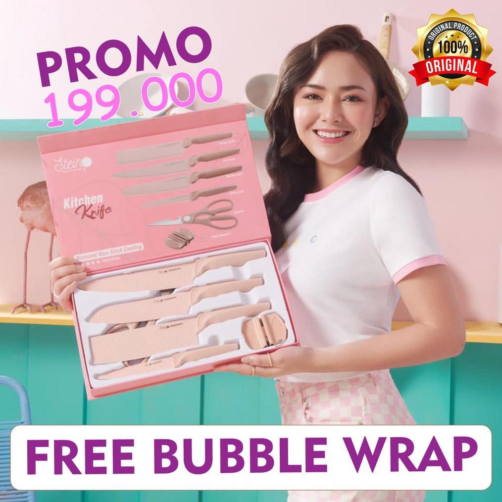 Steincookware Stein Knife Set Pisau Set Diamond