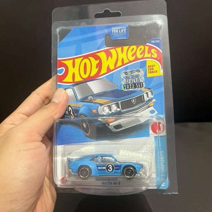 Hot Wheels Mazda RX-3 Blue Recolor Kmart Exclusive FS 2022 Factory Sealed