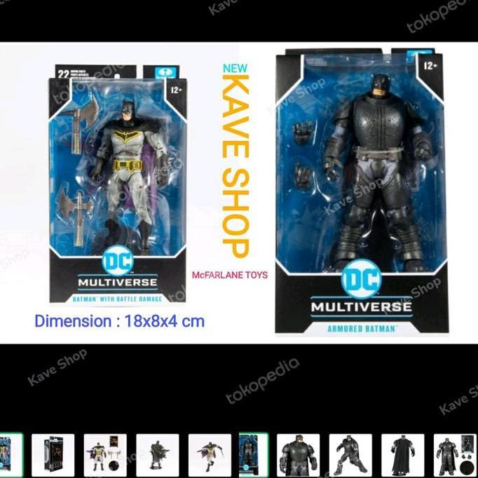 Batman DC Multiverse Battle Damage - Armored - McFARLANE TOYS