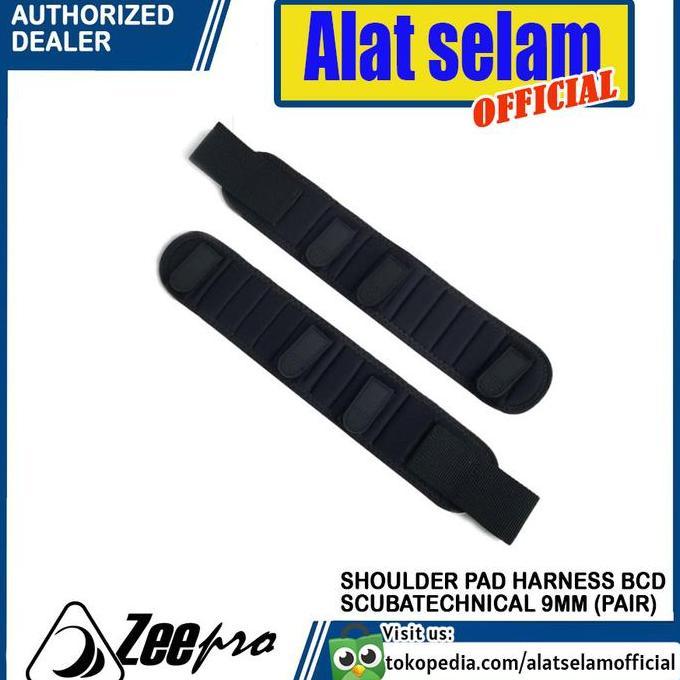 Promo Shoulder Pad Zeepro Neoprene Scubatechnical BCD Technical Scuba Diving Diskon