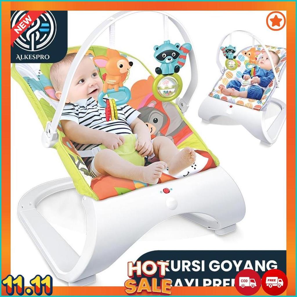 Kursi Goyang Bayi Bouncer Tempat Tidur Bayi Premium Cod
