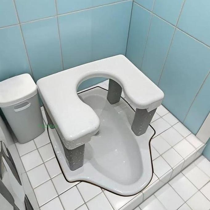 Opaljavanes99 - Kursi Jongkok Plastik Portable | Toilet Duduk WC Anak | Bangku WC Jongkok Travel | K