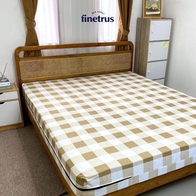 Finetrus - Sarung Kasur Resleting  160x200x30