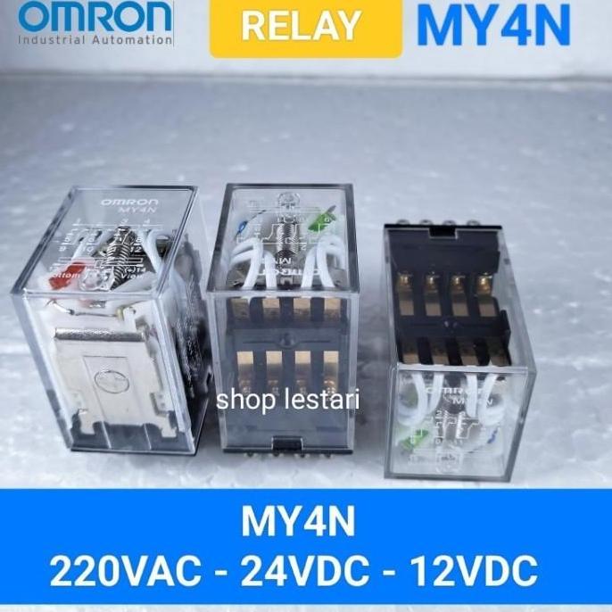 omron relay my4 my4n 24v dc 14pin ASLI