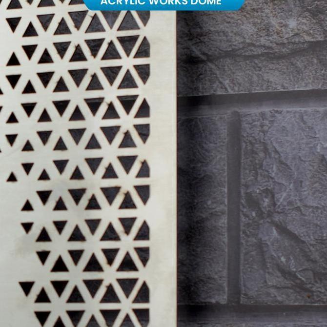 Nomor Rumah Stainless Steel  Papan Nomor Rumah Stainless