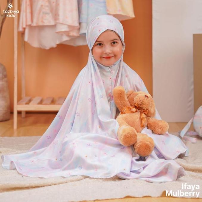 TAZBIYA MUKENA ANAK RAYON SERIES I Mukena Anak Motif TK SD SMP | Mukena Anak 4-14 Tahun | Mukena Ray