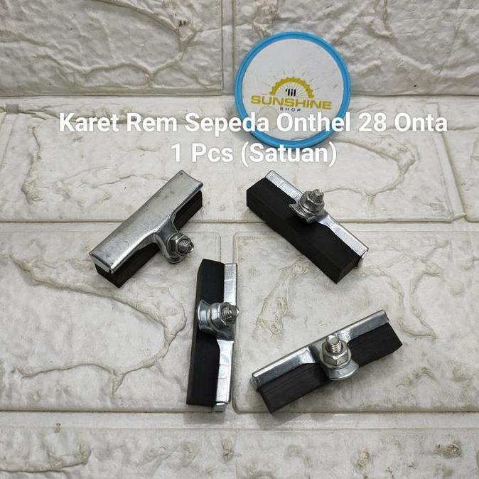 Promo Karet Kampas Rem Brake Shoe Sepeda Onthel 28 Ontel Onta Jadul Vintage Cod