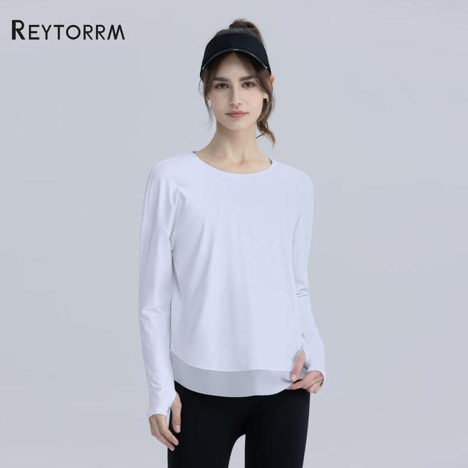 NEW REYTORRM BAJU OLAHRAGA WANITA LENGAN PANJANG KAOS T-SHIRT POLO KEMEJA ORI