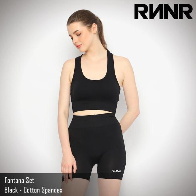 NEW SPORT BRA SET OLAHRAGA GYM YOGA FITNESS DANCE LARI ZUMBA NYAMAN RNNR ORI