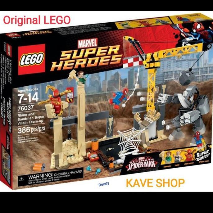 Lego Super Heroes 76037 - Rhino and Sandman Super Villain Team-up