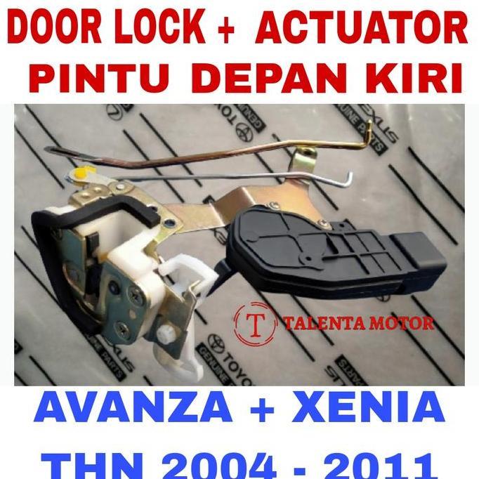 NEW DOOR LOCK + ACTUATOR DEPAN KIRI AVANZA XENIA LAMA DOR LOK + CENTRAL