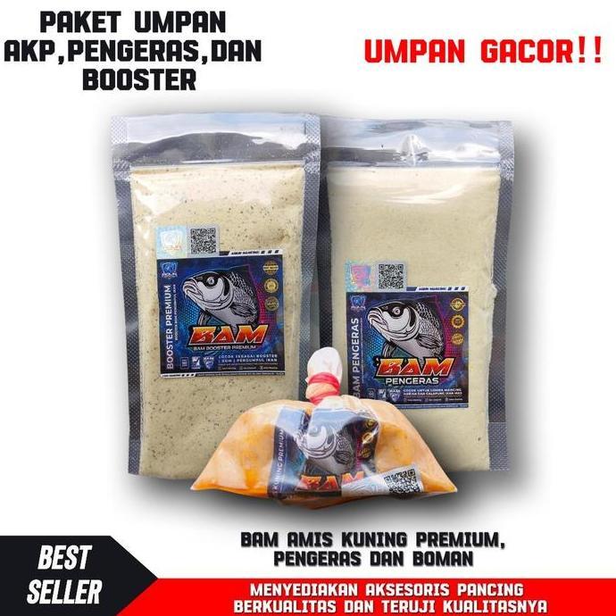 paket adun mancing super hemat - paket umpan ikan mas