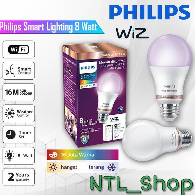 HARGA DISC - Philips lampu Smart Lighting WiFi - Lampu philips smart led
