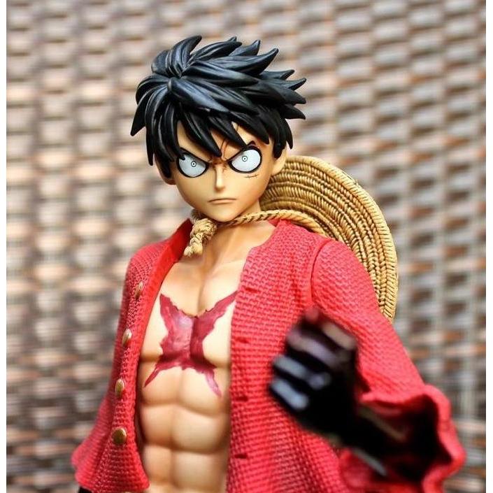 Action Figure Monkey D Luffy Stand Diorama Big Size Statue One Piece