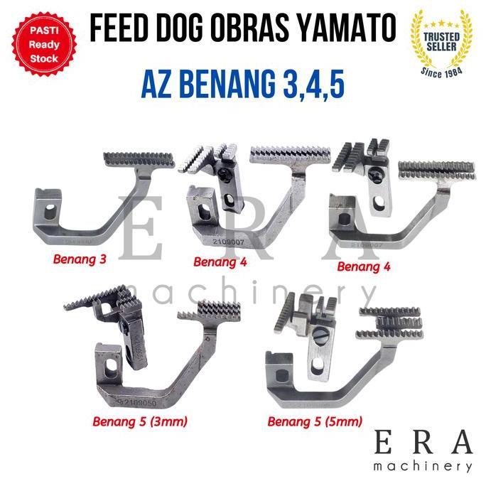 Feed Dog Obras Yamato Az Benang 3 4 5
