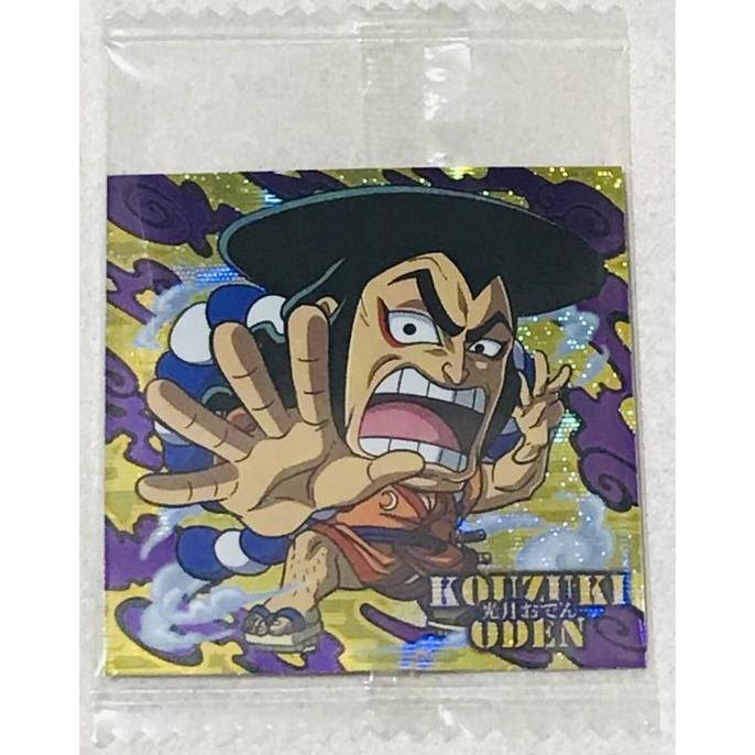 Niformation ONE PIECE Great Pirate Seal LOG.1 Wano Country Arc Super Grand Rare (SGR) [Monkey D. Luf