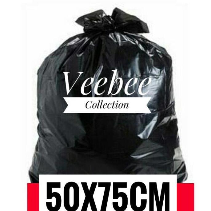 ```````] Kresek Sampah 50x75cm/ Kresek hitam besar/ kresek packing/ kresek