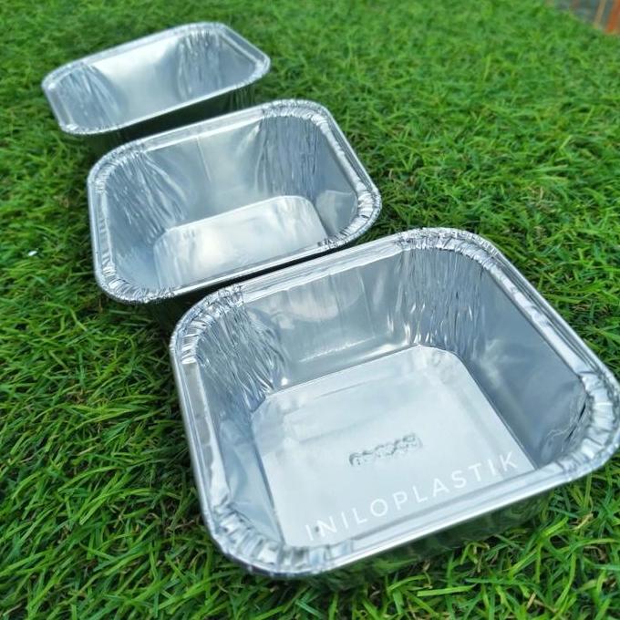 10 PCS WADAH ALUMINIUM TRAY CUP BX-340 - WADAH ALUMINIUM FOIL TRAY BX - 340 - BX-340 CUP