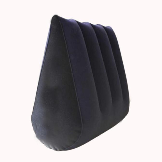 Sepulbaziz7 - Bantal Cinta Tiup Portabel Segitiga Pijat Erotic Pillow Sex Support