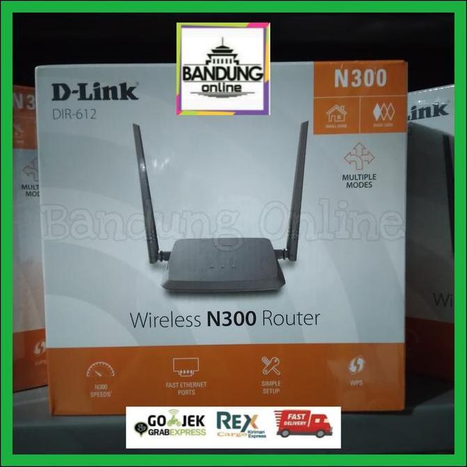 D-Link DIR-612 N300 Wireless Fast Ethernet Router DLink DIR612 DIR 612