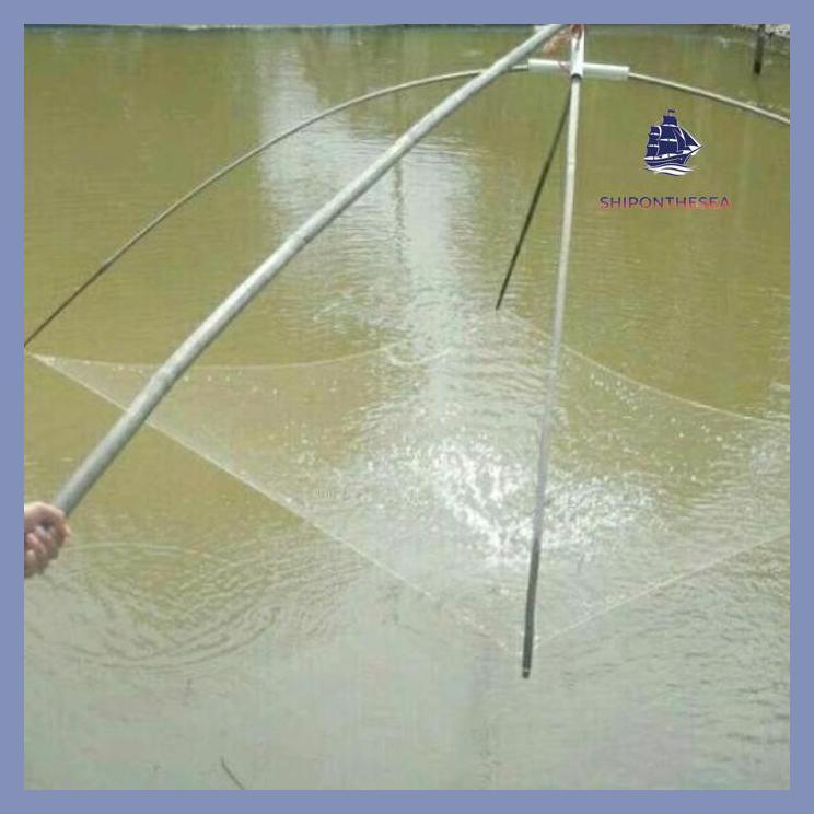 (PANCING) JARING ANCO SIRIB IKAN KECIL UKURAN 1X1 METER UNTUK UDANG, LUNJAR, TERI, DAN BURAYAK IKAN 