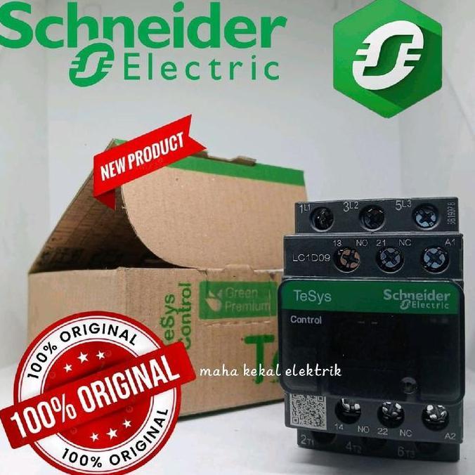 Contractor kontaktor Schneider lc1d09m7 original 220vac 25a 3phase kontaktor Schneider kontaktor Sch