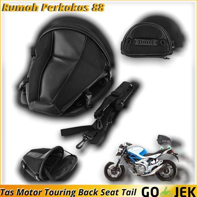 NEW TAS BAG BELAKANG MOTOR TOURING BACK SEAT TAIL STORAGE ORI