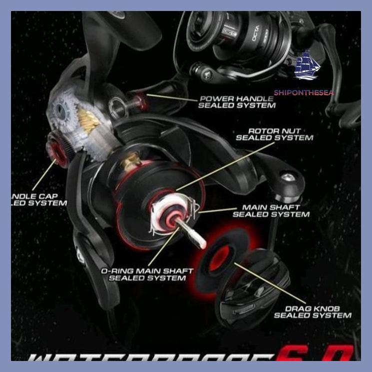 (PANCING) REEL SPINNING  DAIDO OCTA 1000 2000 3000 4000RK 6000RK REEL PANCING CASTING JIGGING KUAT D