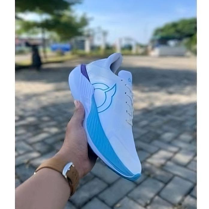 Murah Sepatu Running/Lari Ortus Hyperblast Biru Putih / Sepatu Lari Pria Wanita / Ortus Running / Ra